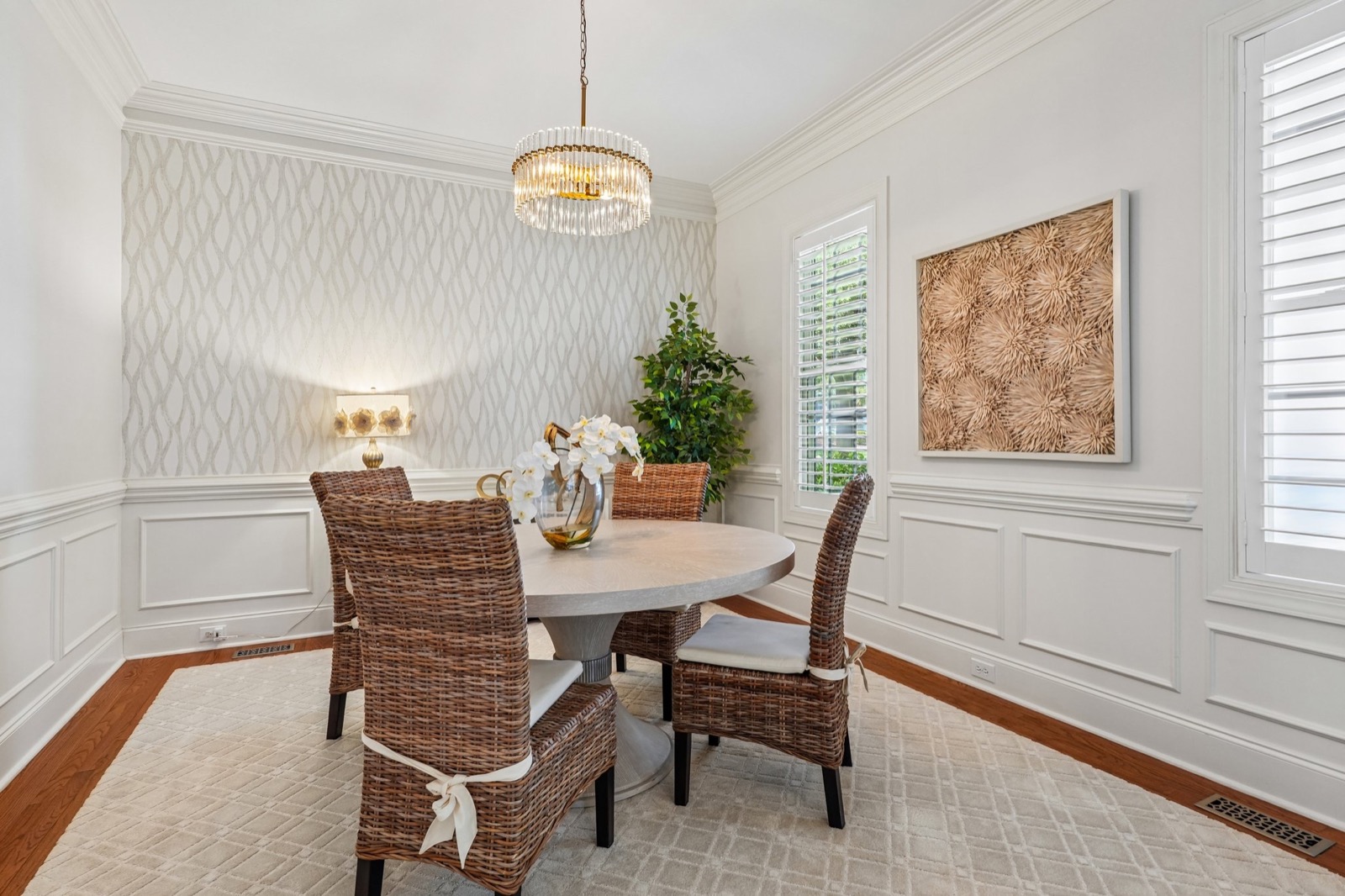 Elegant dining room