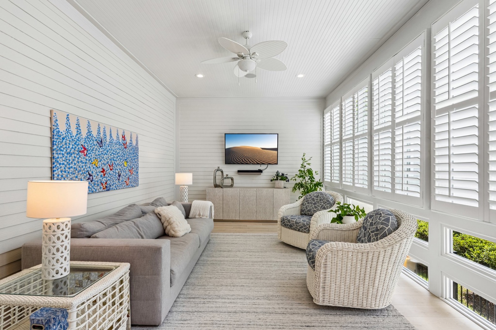 Versatile sunroom